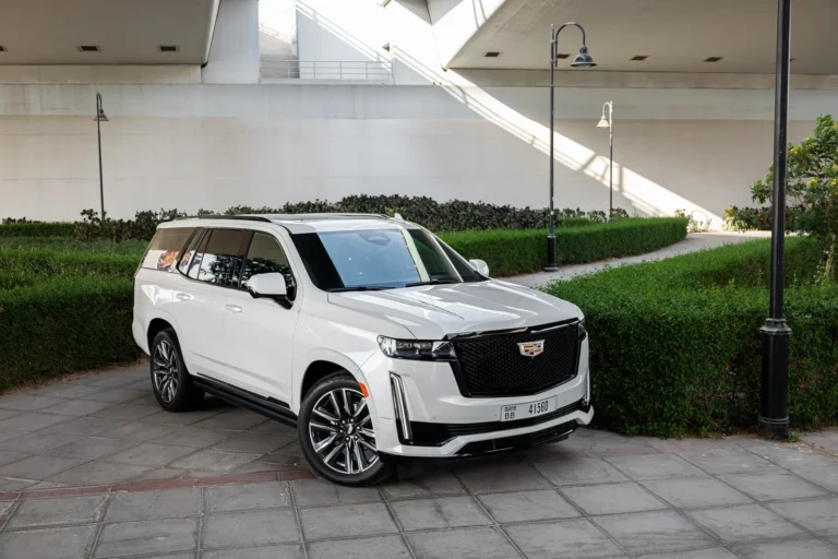 Cadillac Escalade White 2025 Cover Image