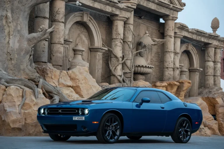 Dodge Challenger Blue Cover Image