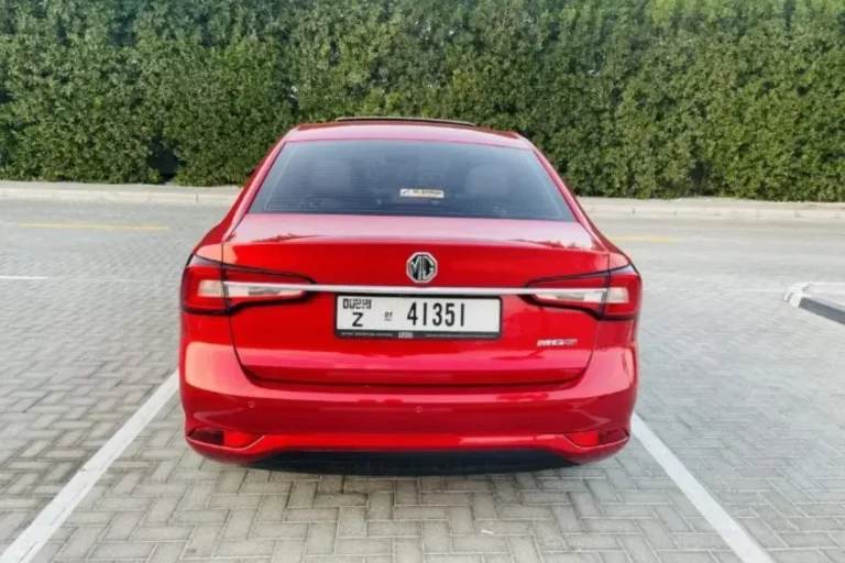 MG 5 Full Option Red Image_03