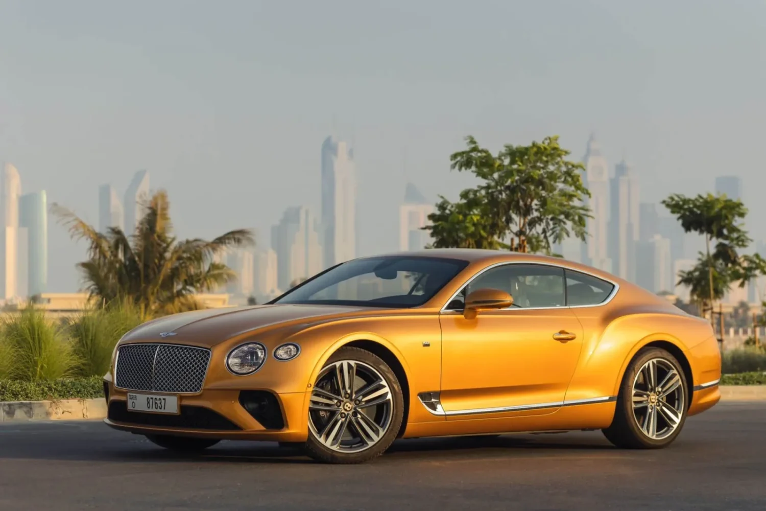 Bentley Continental GT Orange Cover Image