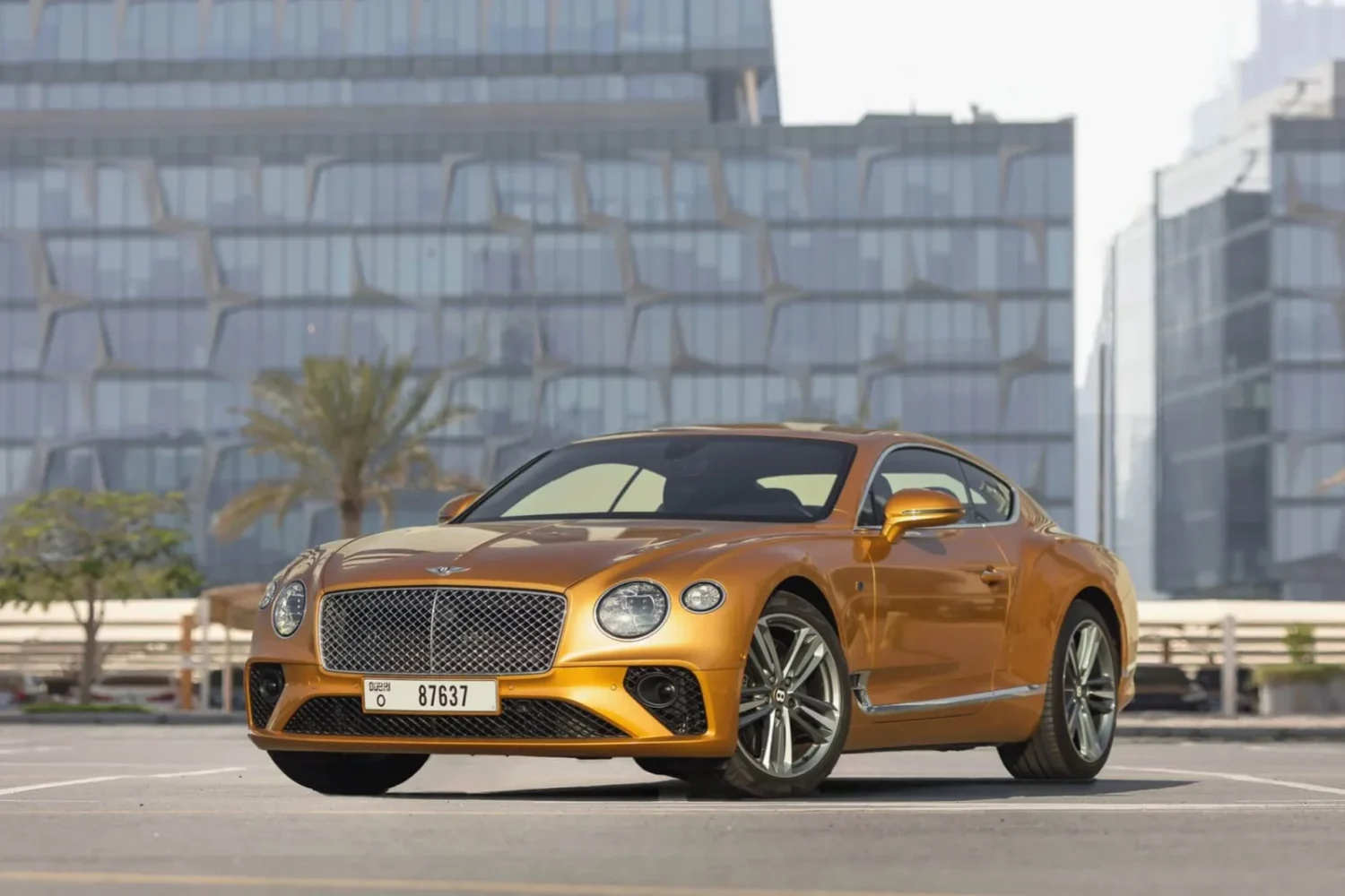 Bentley Continental GT Orange Image_01