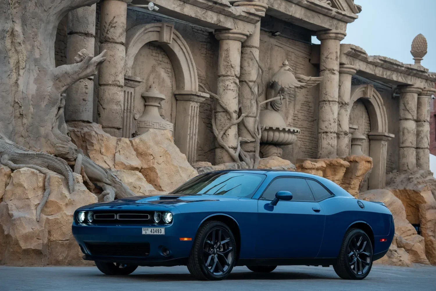 Dodge Challenger Blue Cover Image