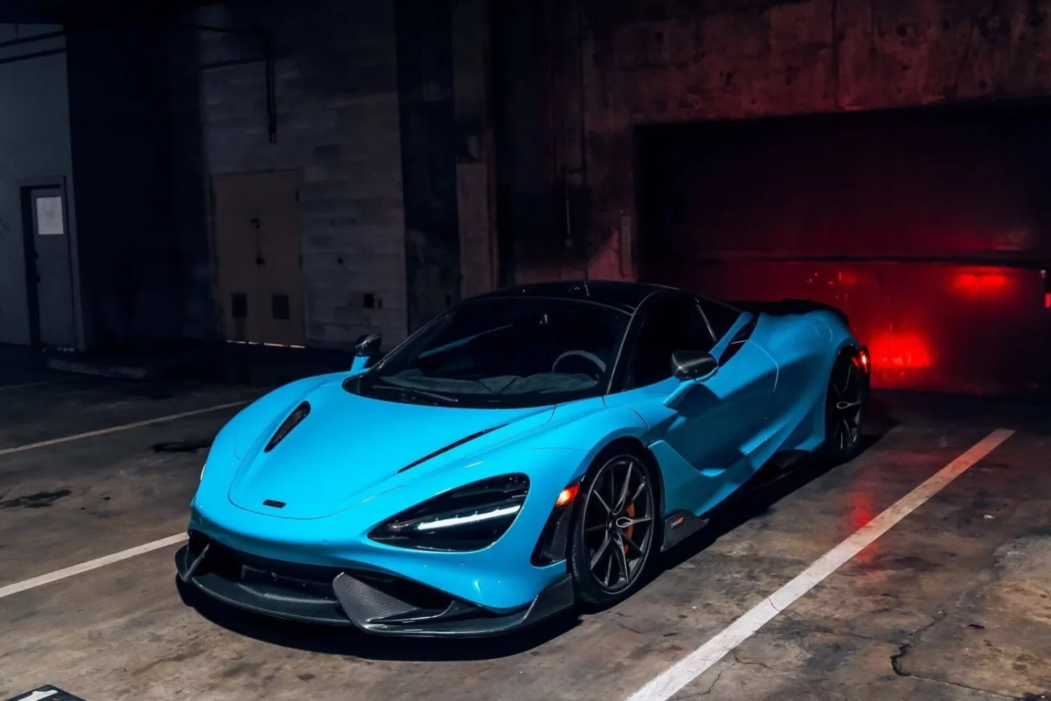 McLaren 765LT Blue Cover Image