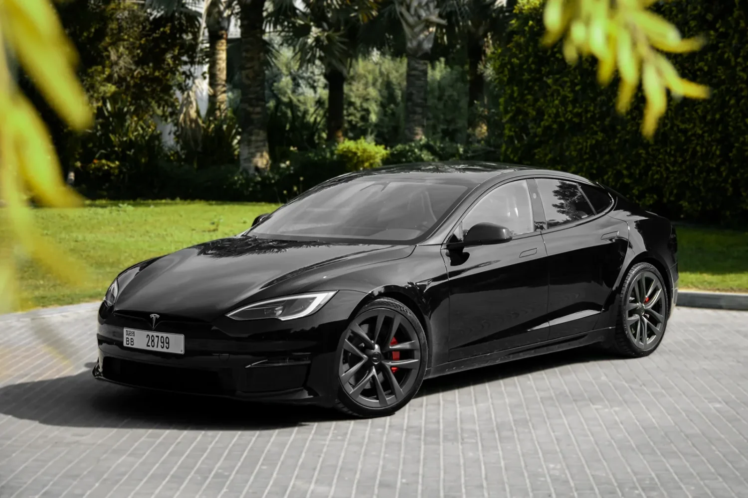 Tesla Model S Plaid Black Image_01