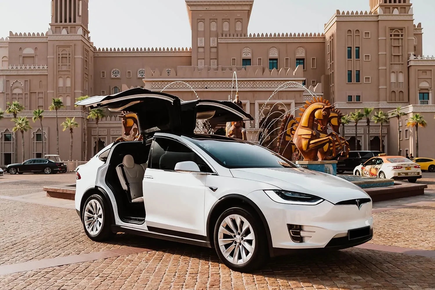 Tesla Model X White Image_01